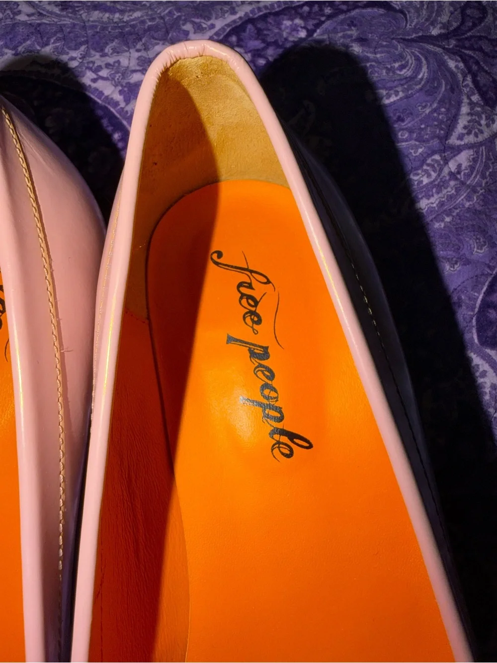 FREE PEOPLE Liv Penny Loafer Perfect Pink